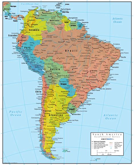 Map of South.